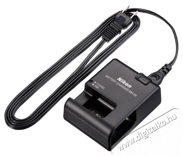 Nikon MH-25 akkumulátor töltő Akkuk és töltők - Li-ion akkumulátor és töltő (gyári) - Töltő / hálózati adapter - 253596