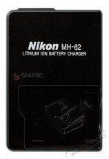 Nikon MH-62 akkumulátor töltő Akkuk és töltők - Li-ion akkumulátor és töltő (gyári) - Töltő / hálózati adapter - 251340