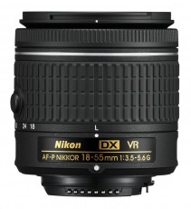 Nikon Nikkor 18-55mm f/3,5-5,6 G AF-P DX VR objektív Fotó-Videó kiegészítők - Objektív - Zoom objektív - 298192