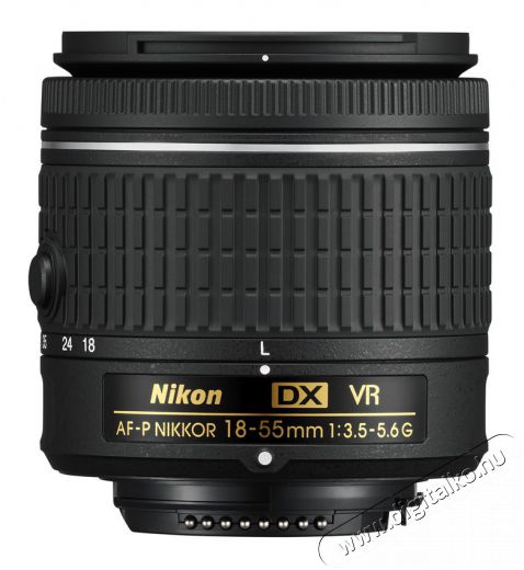 Nikon Nikkor 18-55mm f/3,5-5,6 G AF-P DX VR objektív Fotó-Videó kiegészítők - Objektív - Zoom objektív - 298192