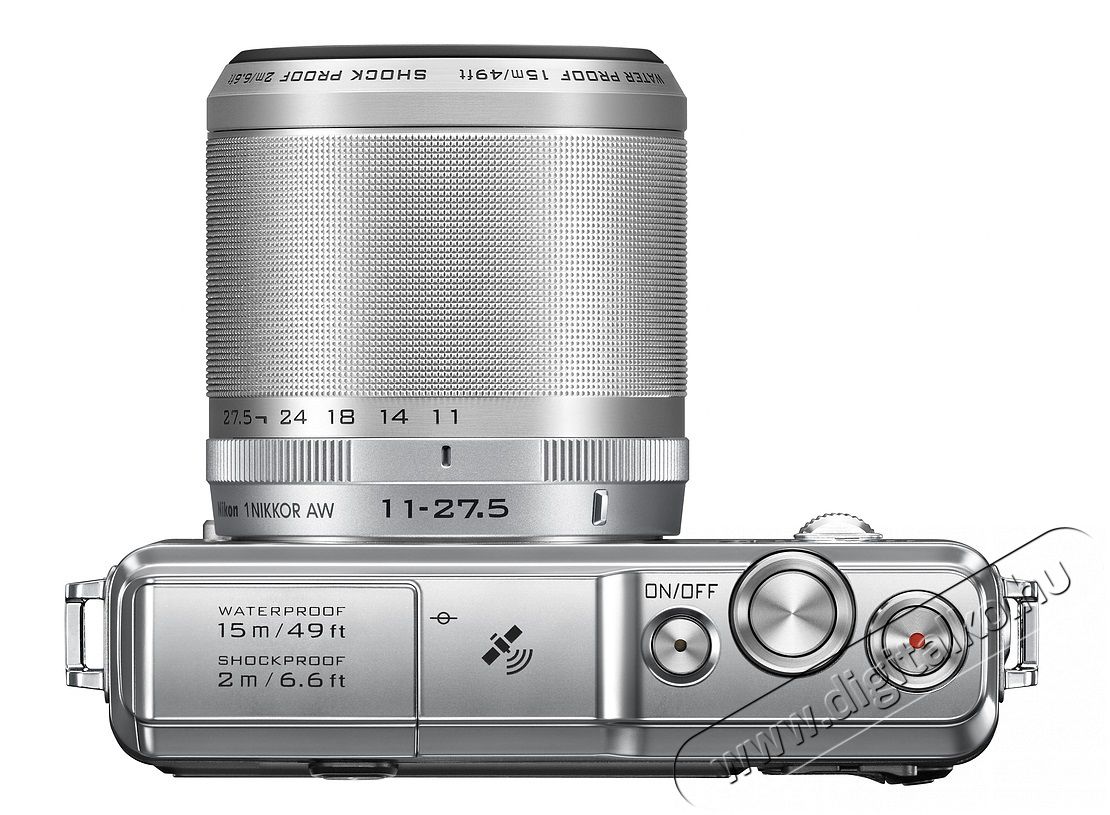 Nikon 1 AW1 + 11-27,5 Adventure Kit - ezüst (2 év garancia!) Fényképezőgép / kamera - MILC cserélhető objektíves kompakt fényképezőgép - 273665