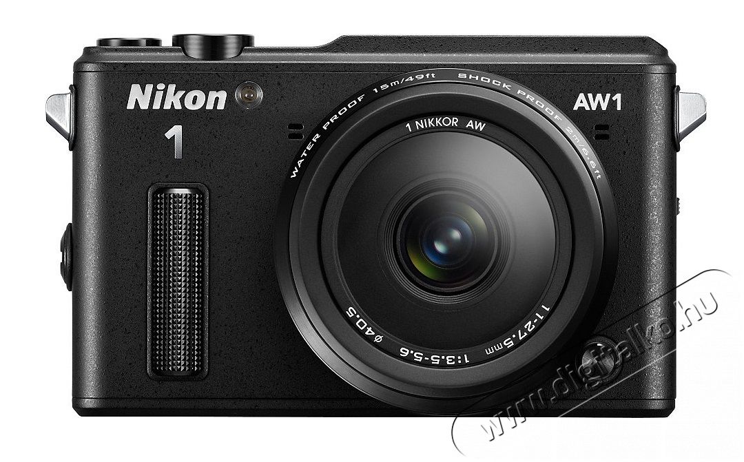 Nikon 1 AW1 + 11-27,5 Adventure Kit - fekete (2 év garancia!) Fényképezőgép / kamera - MILC cserélhető objektíves kompakt fényképezőgép - 273659