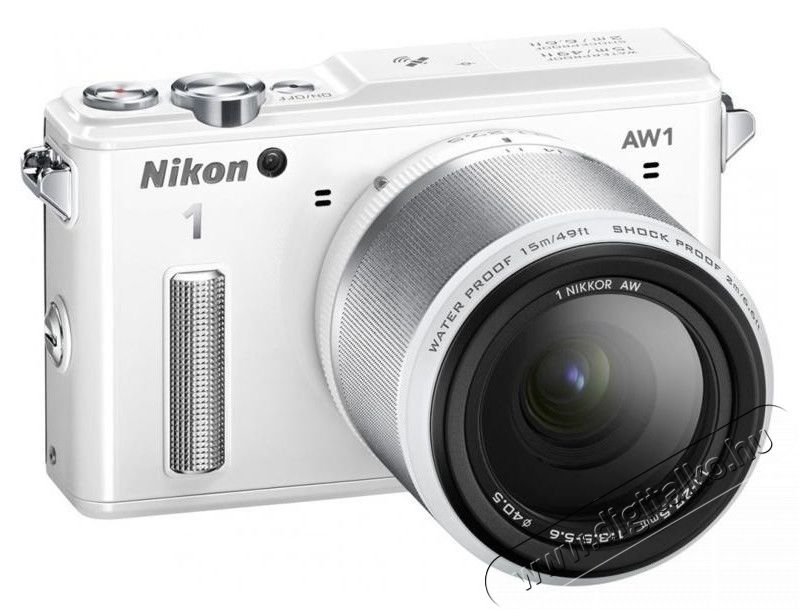 Nikon 1 AW1 + 11-27,5 Adventure Kit - fehér (2 év garancia!) Fényképezőgép / kamera - MILC cserélhető objektíves kompakt fényképezőgép - 273664
