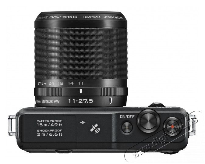 Nikon 1 AW1 + 11-27,5 Adventure Kit - fekete (2 év garancia!) Fényképezőgép / kamera - MILC cserélhető objektíves kompakt fényképezőgép - 273659
