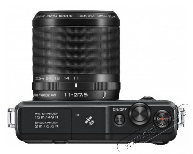 Nikon 1 AW1 + 11-27,5 Adventure Kit - fekete (2 év garancia!) Fényképezőgép / kamera - MILC cserélhető objektíves kompakt fényképezőgép - 273659