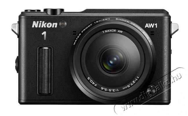 Nikon 1 AW1 + 11-27,5mm + 10mm Kit - fekete (2 év garancia!) Fényképezőgép / kamera - MILC cserélhető objektíves kompakt fényképezőgép - 273662