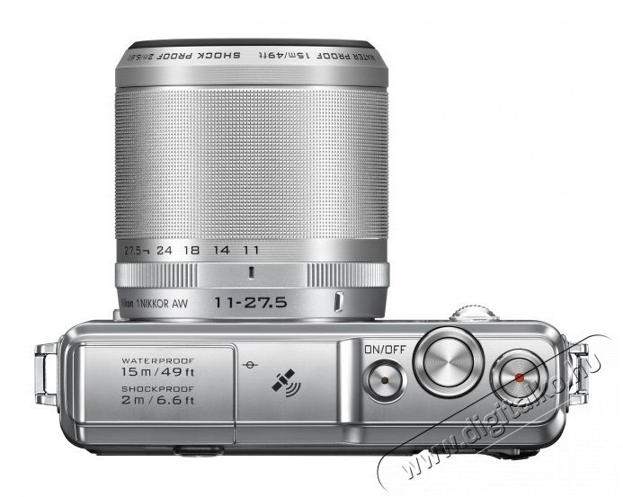 Nikon 1 AW1 + 11-27,5mm Kit - ezüst (2 év garancia!) Fényképezőgép / kamera - MILC cserélhető objektíves kompakt fényképezőgép - 273663