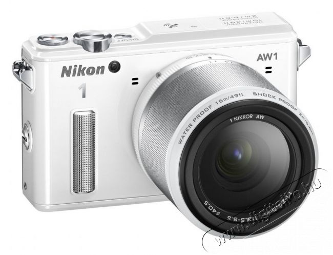 Nikon 1 AW1 + 11-27,5mm Kit - fehér (2 év garancia!) Fényképezőgép / kamera - MILC cserélhető objektíves kompakt fényképezőgép - 273660