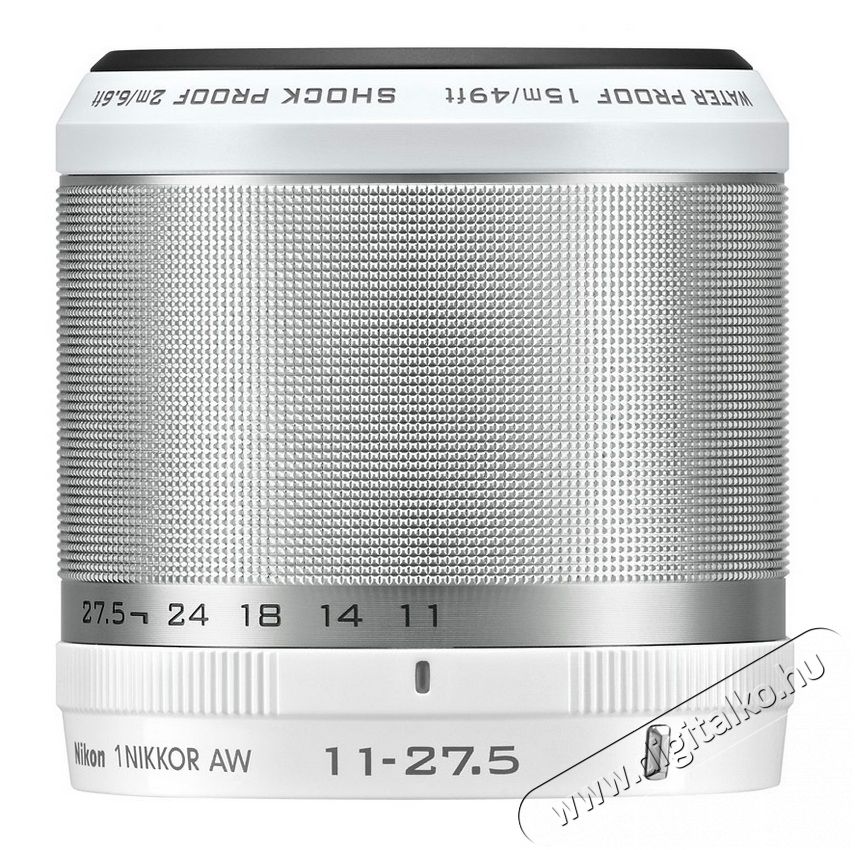 Nikon 1 AW1 + 11-27,5mm Kit - fehér (2 év garancia!) Fényképezőgép / kamera - MILC cserélhető objektíves kompakt fényképezőgép - 273660