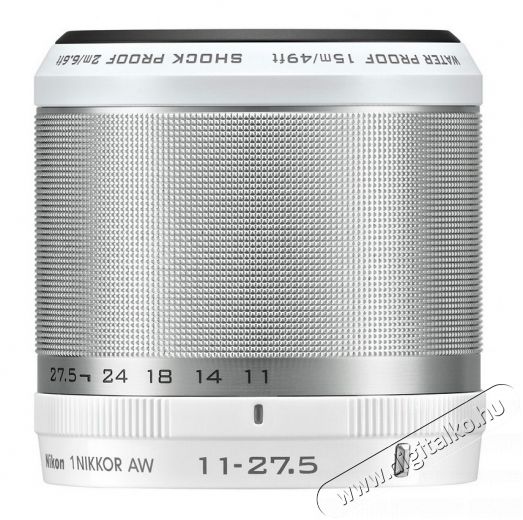 Nikon 1 AW1 + 11-27,5mm Kit - fehér (2 év garancia!) Fényképezőgép / kamera - MILC cserélhető objektíves kompakt fényképezőgép - 273660