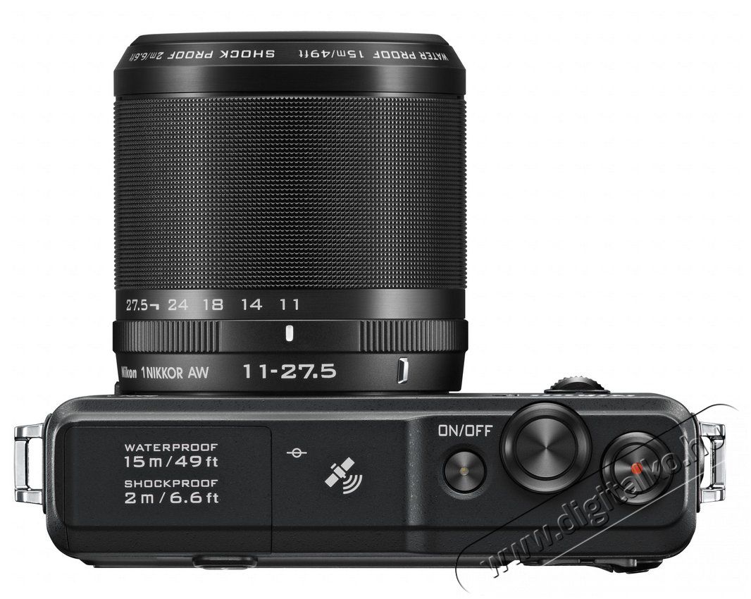 Nikon 1 AW1 + 11-27,5mm Kit - fekete (2 év garancia!) Fényképezőgép / kamera - MILC cserélhető objektíves kompakt fényképezőgép - 273661