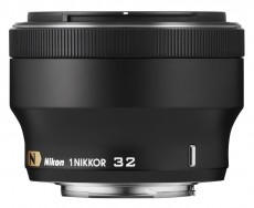 Nikon 1 NIKKOR 32mm f/1,2 Objektív - fekete Fotó-Videó kiegészítők - Objektív - Fix fókuszú objektív - 278462