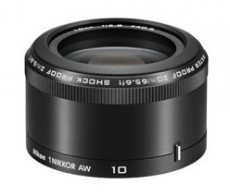 Nikon 1 NIKKOR 10mm f/2,8 AW objektív - fekete Fotó-Videó kiegészítők - Objektív - Fix fókuszú objektív - 277833