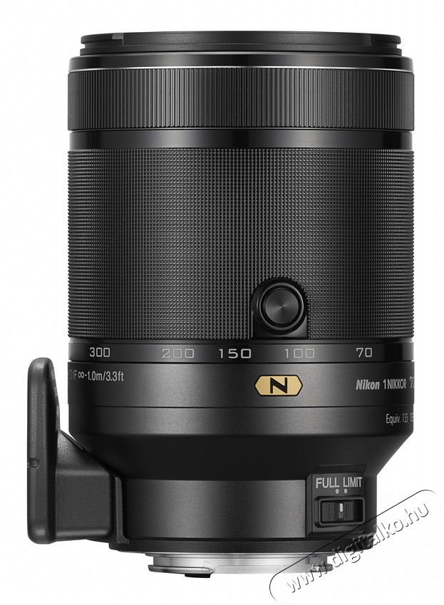 Nikon 1 NIKKOR 70-300mm f/4,5-5,6 VR objektív - fekete Fotó-Videó kiegészítők - Objektív - Zoom objektív - 278457