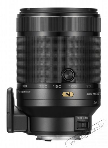 Nikon 1 NIKKOR 70-300mm f/4,5-5,6 VR objektív - fekete Fotó-Videó kiegészítők - Objektív - Zoom objektív - 278457