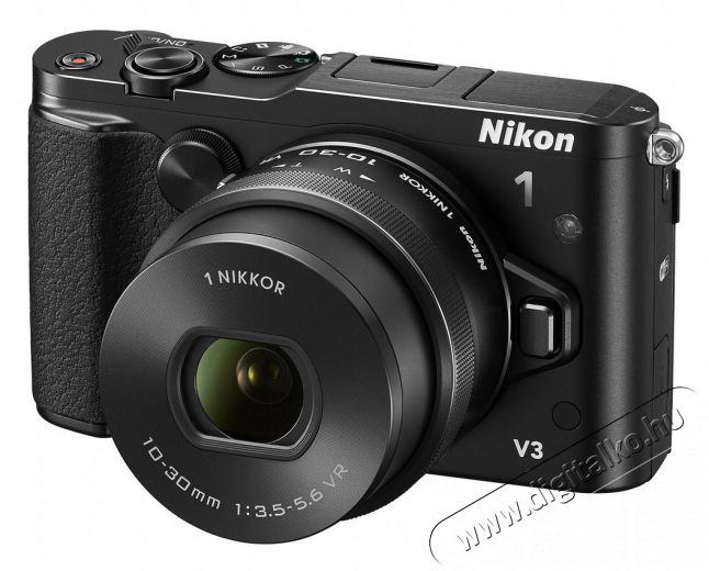 Nikon 1 V3 + 10-30mm PD Kit (2 év garancia!) Fényképezőgép / kamera - MILC cserélhető objektíves kompakt fényképezőgép - 278078