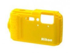 Nikon AW130 szilikon tok - sárga Fotó-Videó kiegészítők - Fotó-videó táska / tok - Vázvédő tok / markolat borítás - 300107