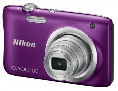 Nikon CoolPix A100 - lila (2 év garancia!) Fényképezőgép / kamera - Kompakt fényképezőgép - Normál tudású kompakt - 296709