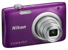 Nikon CoolPix A100 - lila (2 év garancia!) Fényképezőgép / kamera - Kompakt fényképezőgép - Normál tudású kompakt - 296709