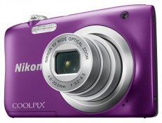 Nikon CoolPix A100 - lila (2 év garancia!) Fényképezőgép / kamera - Kompakt fényképezőgép - Normál tudású kompakt - 296709