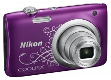 Nikon CoolPix A100 - Lineart lila (2 év garancia!) Fényképezőgép / kamera - Kompakt fényképezőgép - Normál tudású kompakt - 296710