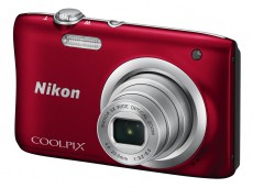 Nikon CoolPix A100 - vörös (2 év garancia!) Fényképezőgép / kamera - Kompakt fényképezőgép - Normál tudású kompakt - 296708