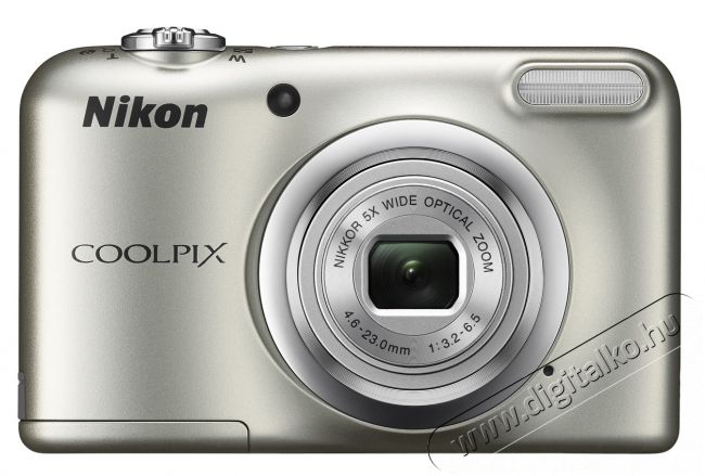 Nikon CoolPix A10 - ezüst (2 év garancia!) Fényképezőgép / kamera - Kompakt fényképezőgép - Normál tudású kompakt - 296711