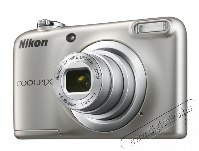 Nikon CoolPix A10 - ezüst (2 év garancia!) Fényképezőgép / kamera - Kompakt fényképezőgép - Normál tudású kompakt - 296711