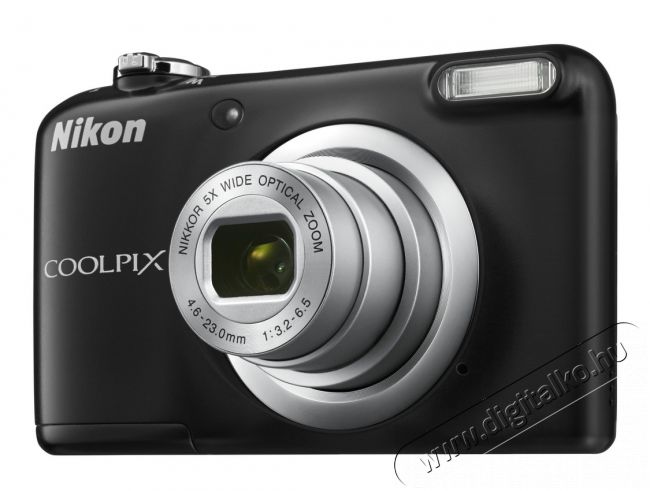 Nikon CoolPix A10 - fekete (2 év garancia!) Fényképezőgép / kamera - Kompakt fényképezőgép - Normál tudású kompakt - 296712