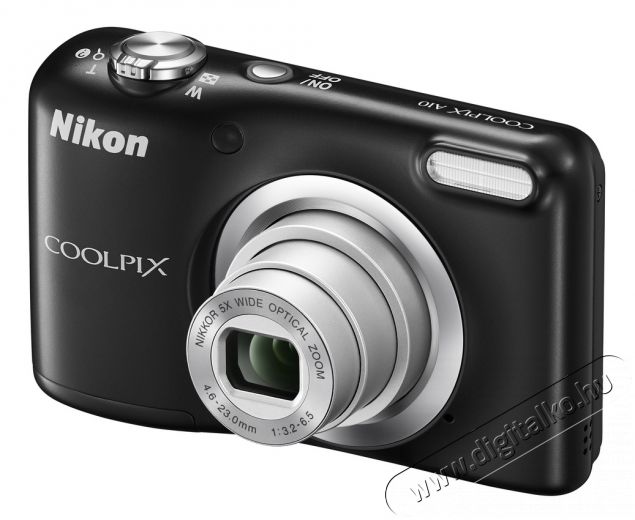 Nikon CoolPix A10 - fekete (2 év garancia!) Fényképezőgép / kamera - Kompakt fényképezőgép - Normál tudású kompakt - 296712