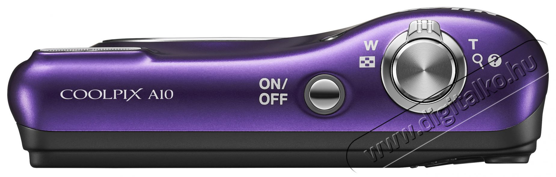 Nikon CoolPix A10 - Lineart lila (2 év garancia!) Fényképezőgép / kamera - Kompakt fényképezőgép - Normál tudású kompakt - 296714