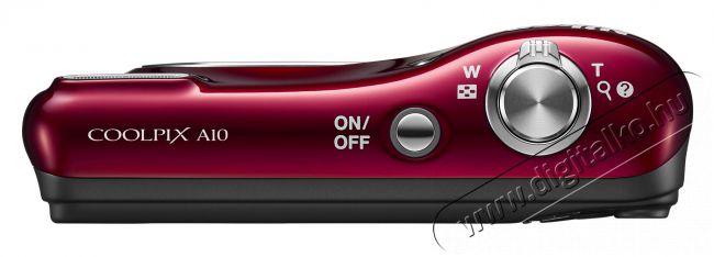 Nikon CoolPix A10 - vörös (2 év garancia!) Fényképezőgép / kamera - Kompakt fényképezőgép - Normál tudású kompakt - 296713