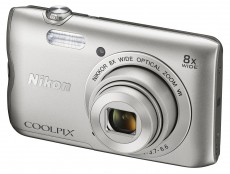 Nikon CoolPix A300 - ezüst (2 év garancia!) Fényképezőgép / kamera - Kompakt fényképezőgép - Normál tudású kompakt - 297821
