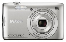 Nikon CoolPix A300 - ezüst (2 év garancia!) Fényképezőgép / kamera - Kompakt fényképezőgép - Normál tudású kompakt - 297821