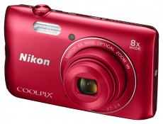 Nikon CoolPix A300 - vörös (2 év garancia!) Fényképezőgép / kamera - Kompakt fényképezőgép - Normál tudású kompakt - 297836