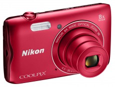 Nikon CoolPix A300 - vörös (2 év garancia!) Fényképezőgép / kamera - Kompakt fényképezőgép - Normál tudású kompakt - 297836