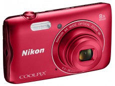 Nikon CoolPix A300 - vörös (2 év garancia!) Fényképezőgép / kamera - Kompakt fényképezőgép - Normál tudású kompakt - 297836