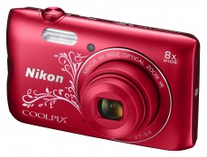 Nikon CoolPix A300 - Lineart vörös (2 év garancia!) Fényképezőgép / kamera - Kompakt fényképezőgép - Normál tudású kompakt - 297819