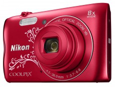 Nikon CoolPix A300 - Lineart vörös (2 év garancia!) Fényképezőgép / kamera - Kompakt fényképezőgép - Normál tudású kompakt - 297819