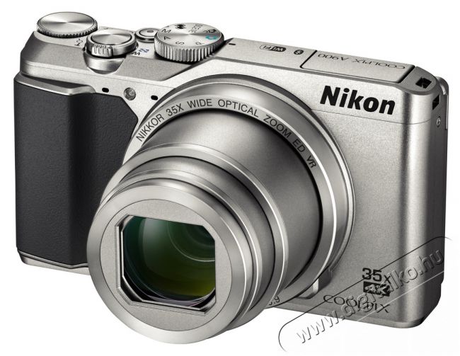 Nikon CoolPix A900 - ezüst Fényképezőgép / kamera - Ultrazoom fényképezőgép - Kompakt méretű - 309778