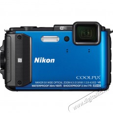 Nikon CoolPix AW130 - kék Fényképezőgép / kamera - Kompakt fényképezőgép - Kaland és vízálló fényképezőgép - 284782