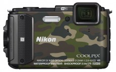 Nikon CoolPix AW130 - terepszínű Fényképezőgép / kamera - Kompakt fényképezőgép - Kaland és vízálló fényképezőgép - 284784