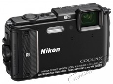 Nikon CoolPix AW130 - fekete Fényképezőgép / kamera - Kompakt fényképezőgép - Kaland és vízálló fényképezőgép - 284781