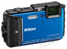 Nikon CoolPix AW130 - kék Fényképezőgép / kamera - Kompakt fényképezőgép - Kaland és vízálló fényképezőgép - 284782