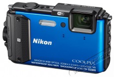 Nikon CoolPix AW130 - kék Fényképezőgép / kamera - Kompakt fényképezőgép - Kaland és vízálló fényképezőgép - 284782