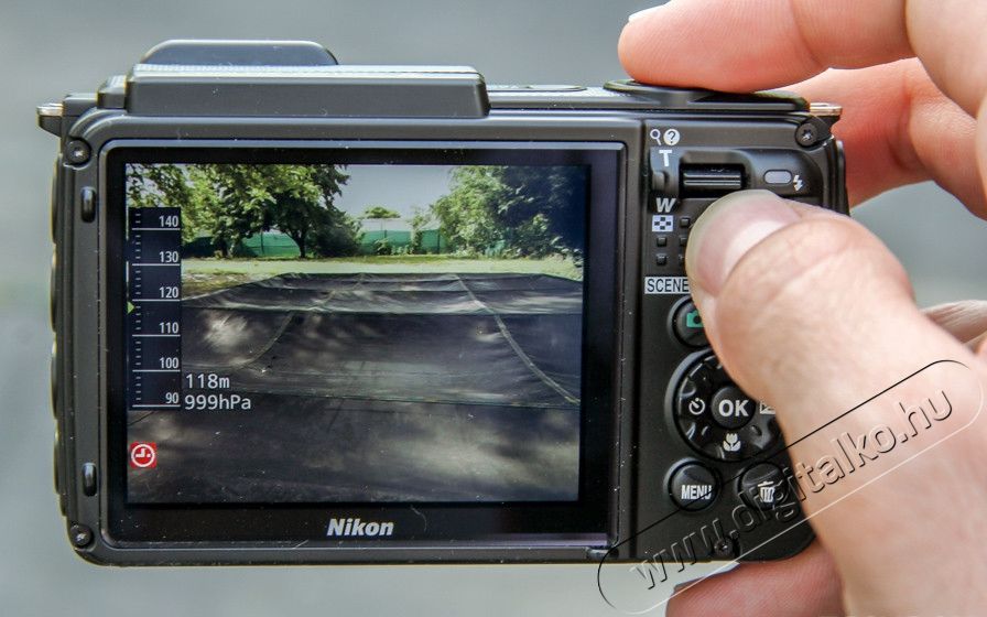 Nikon CoolPix AW130 Outdoor kit (2 év garancia!) - sárga Fényképezőgép / kamera - Kompakt fényképezőgép - Kaland és vízálló fényképezőgép - 290319