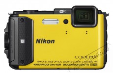 Nikon CoolPix AW130 - sárga Fényképezőgép / kamera - Kompakt fényképezőgép - Kaland és vízálló fényképezőgép - 284785