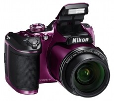 Nikon CoolPix B500 - lila (2 év garancia!) Fényképezőgép / kamera - Ultrazoom fényképezőgép - Közepes méretű - 297828