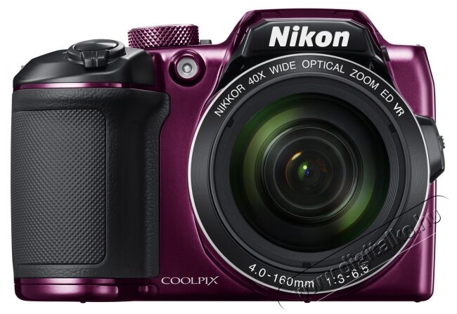 Nikon CoolPix B500 - lila (2 év garancia!) Fényképezőgép / kamera - Ultrazoom fényképezőgép - Közepes méretű - 297828
