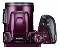 Nikon CoolPix B500 - lila (2 év garancia!) Fényképezőgép / kamera - Ultrazoom fényképezőgép - Közepes méretű - 297828